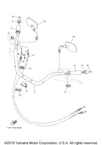 Steering Handle Cable