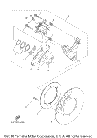 Rear Brake Caliper