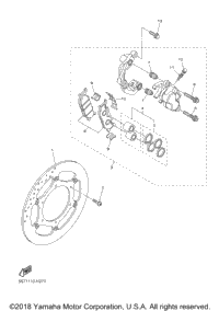 Front Brake Caliper