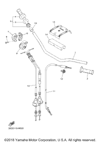 Steering Handle Cable