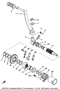 Starter Yz250c