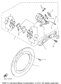 Rear Brake Caliper