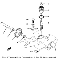 Tachometer Gear
