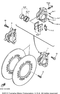 Front Brake Caliper