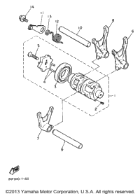 Shift Cam Shift Fork