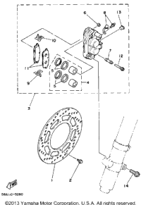 Front Brake-Caliper