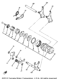 Shift Cam Fork