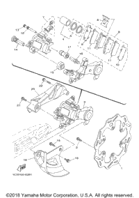 Rear Brake Caliper