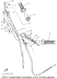 Handlebar - Cable