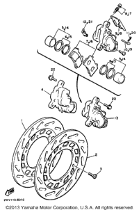Front Brake Caliper