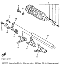 Shift Cam Fork