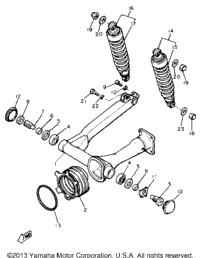 Rear Arm Rear Suspension