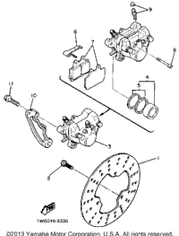 Rear Brake Caliper