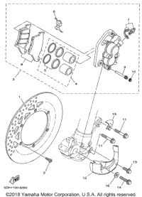 Front Brake Caliper