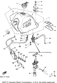 Fuel Tank Xt350tc