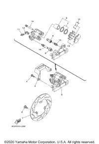 Rear Brake Caliper
