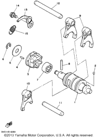 Shift Cam - Shift Fork