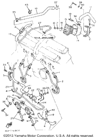 Air Induction System California Model Only