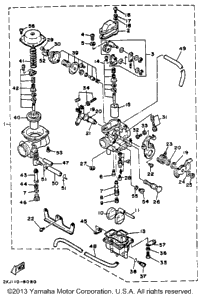 Carburetor (Non-California Model)