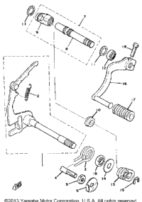 Shift Shaft Pedal