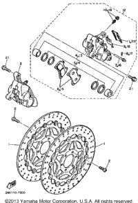 Front Brake Caliper