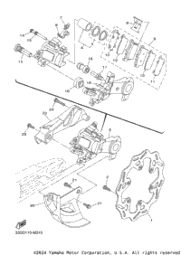 Rear Brake Caliper