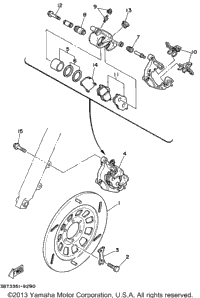 Front Brake Caliper