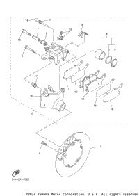 Rear Brake Caliper