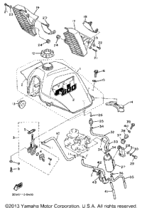 Fuel Tank (California Model Only)