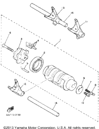 Shift Cam Fork