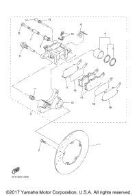 Rear Brake Caliper