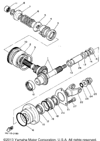 Middle Drive Gear