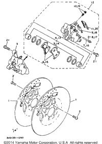 Front Brake Caliper