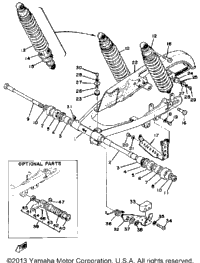 Swing Arm - Rear Shocks