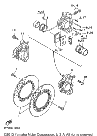 Front Brake Caliper