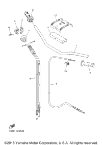 Steering Handle Cable