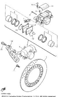 Rear Brake Caliper