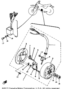C - D - I - Magneto Mx100h - J - K