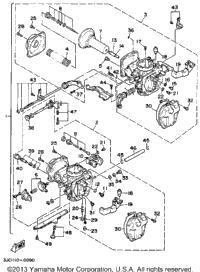 Carburetor Non California Model