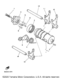 Shift Cam Shift Fork