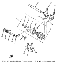 Shift Cam Fork