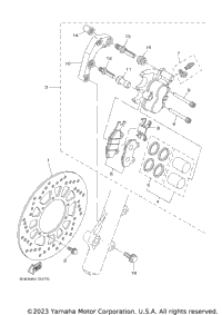 Front Brake Caliper