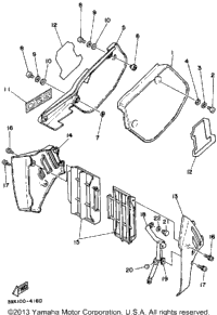 Side Cover Yz250l