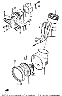 Head Lamp - Tail Lamp
