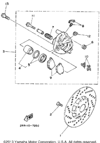 Front Brake Caliper