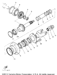 Middle Drive Gear