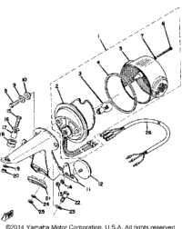 Taillight Xs650c