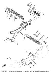 Swing Arm - Rear Shocks
