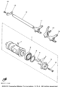 Shift Cam Shift Fork