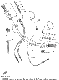 Steering Handle - Cable